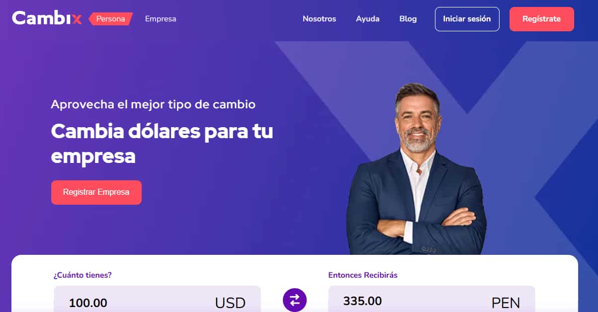 Cambix Perú: qué es, cómo funciona y cómo cambiar dólares online