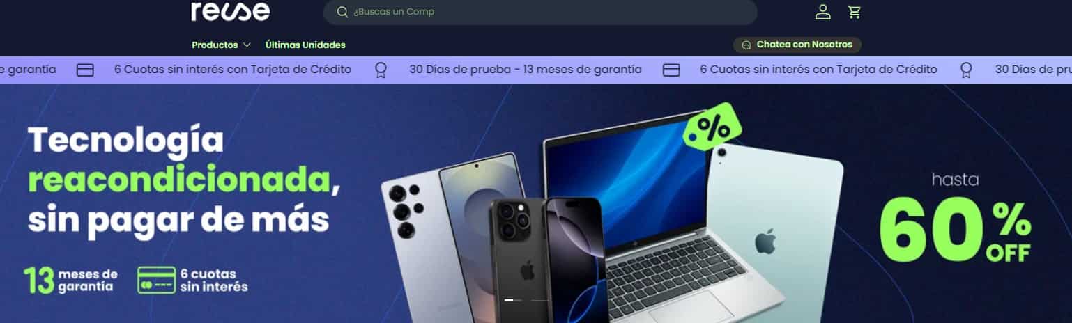 Código de Descuento Reuse:  5% de Descuento