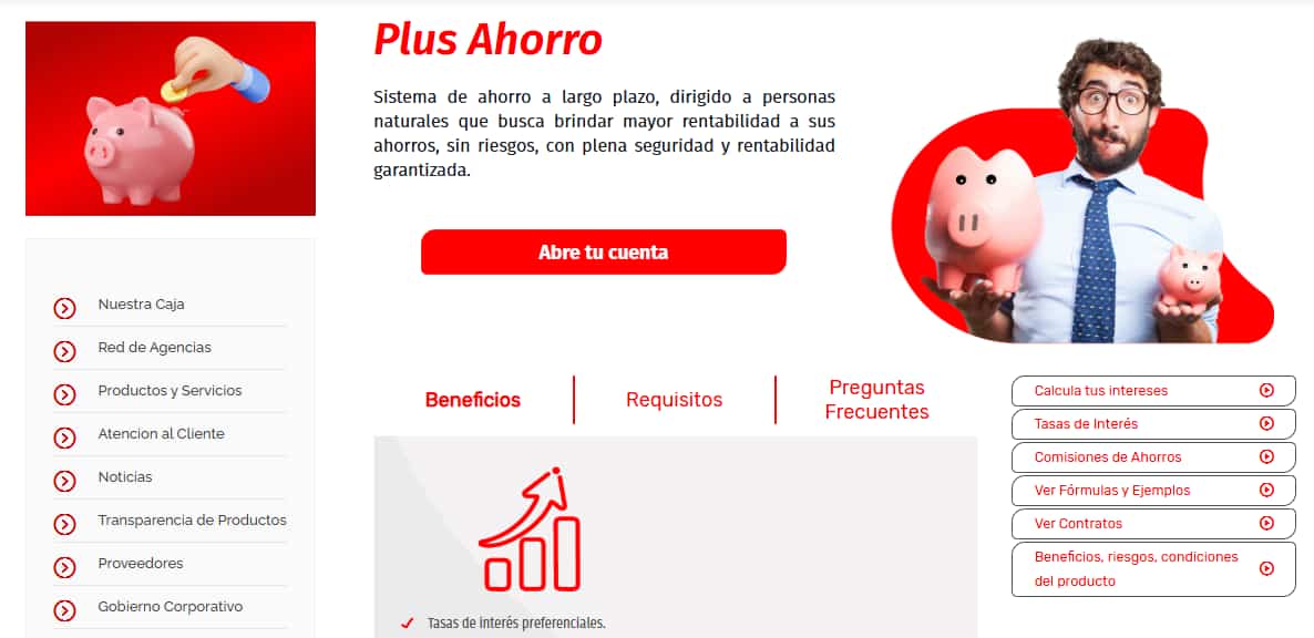 Plus Ahorro Caja Huancayo 2026: Tasa, Requisitos, Beneficios y Opiniones